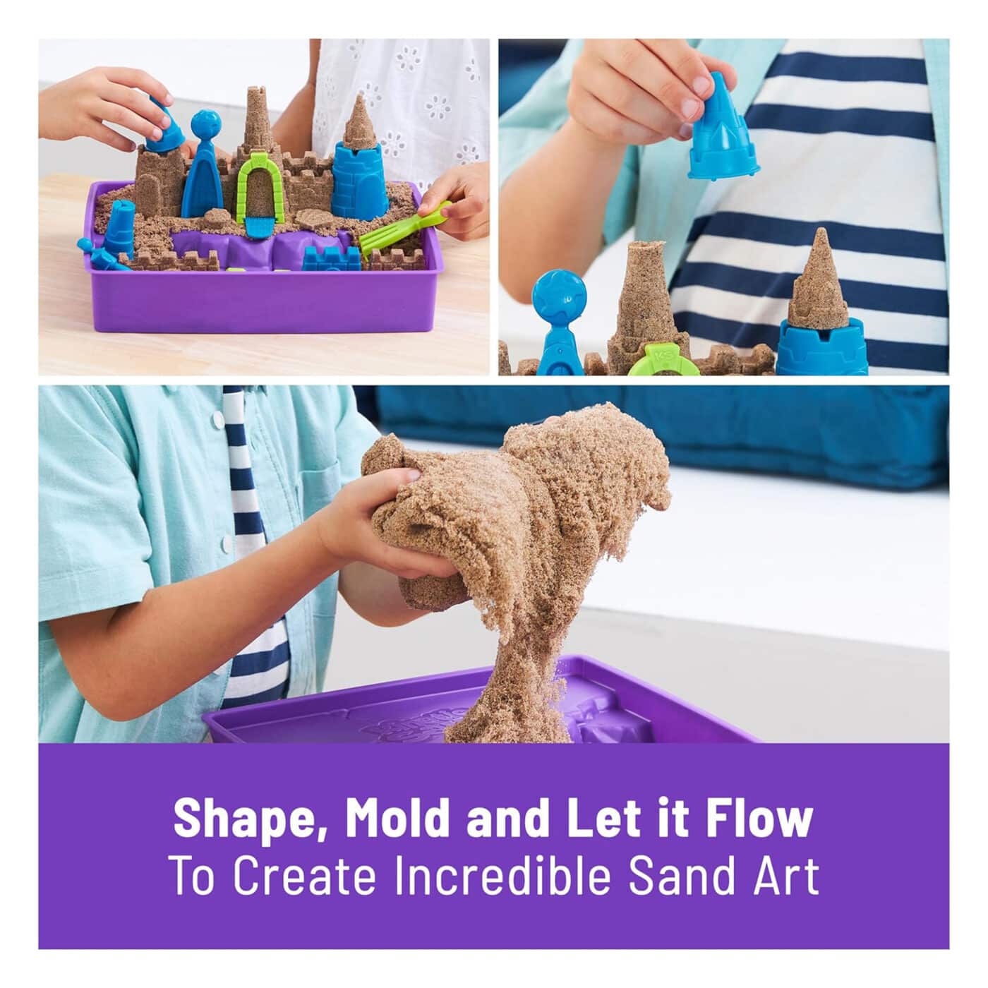 Kinetic Sand - Deluxe Beach Castle Playset1