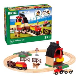 Brio - Farm Railway Set - 20 Pieces
