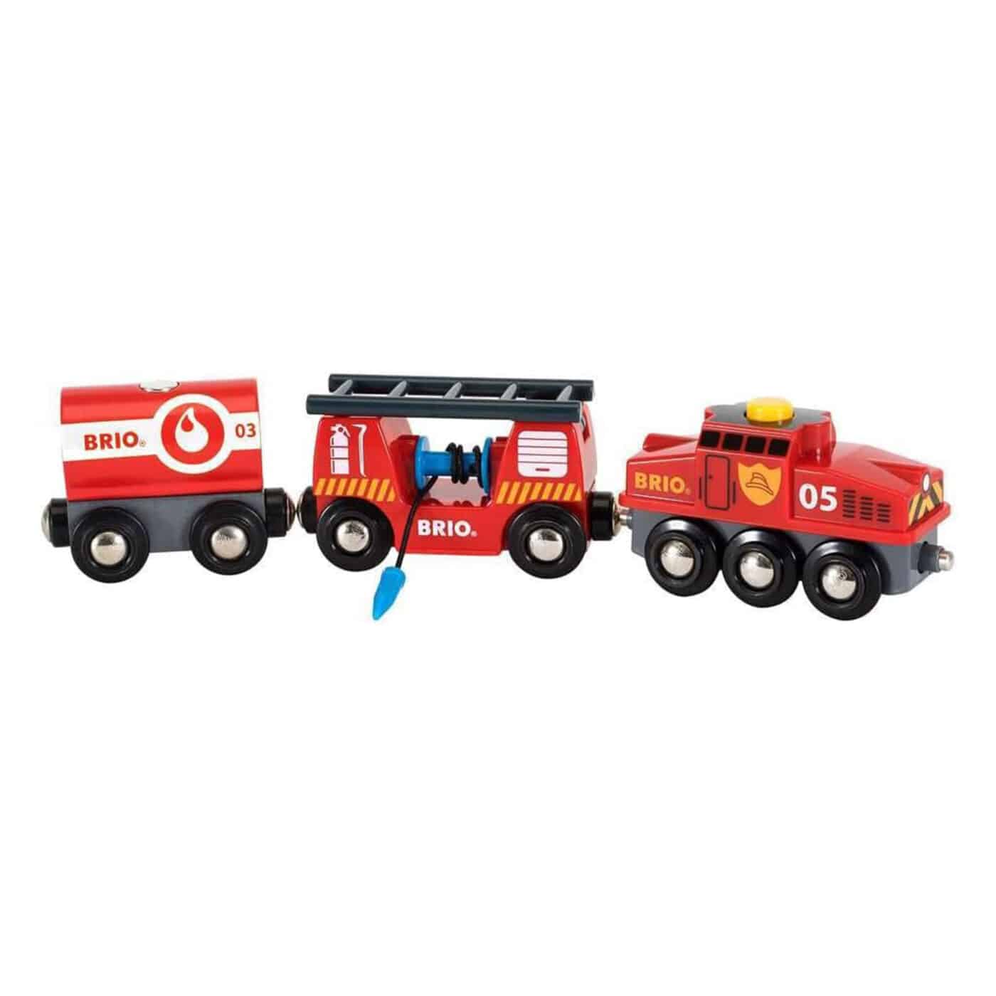 Brio - Rescue Firefighter Train - 4 Pieces1