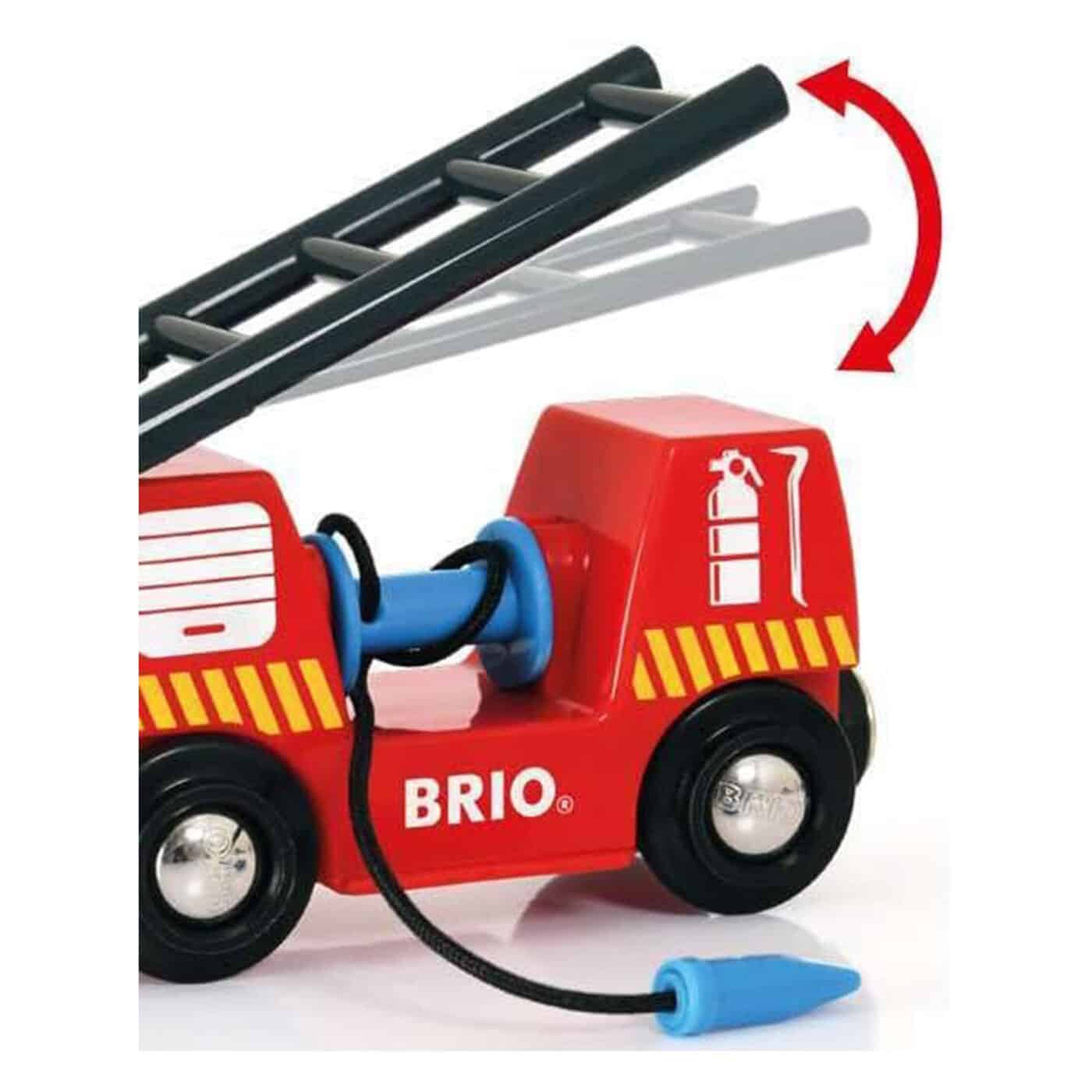 Brio - Rescue Firefighter Train - 4 Pieces3