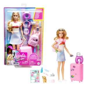 Barbie - Travel Set - Malibu Doll & Accessories