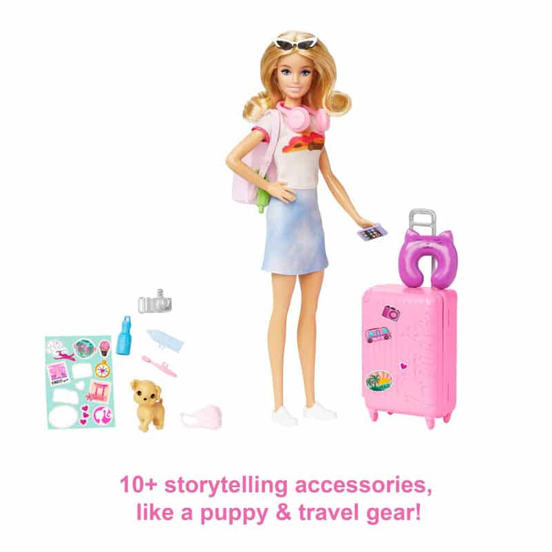 Barbie - Travel Set - Malibu Doll & Accessories1