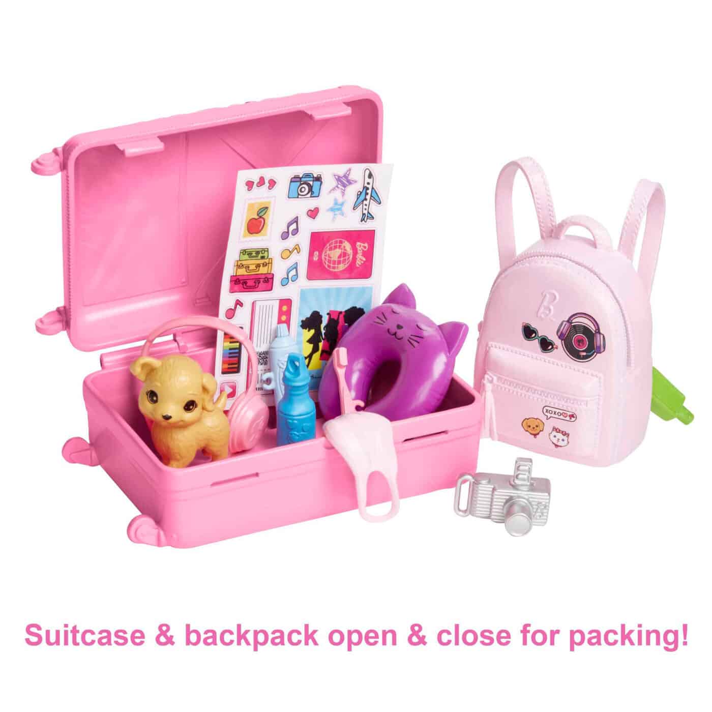 Barbie - Travel Set - Malibu Doll & Accessories2