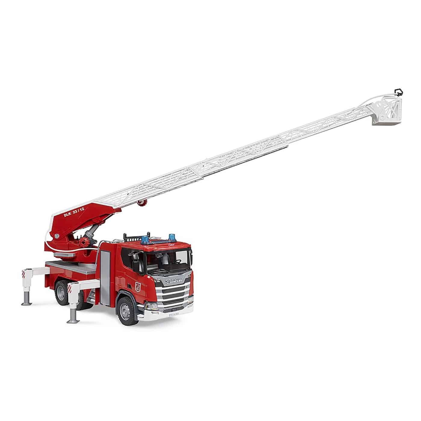 Bruder - Scania Super 560R Fire Engine with Water Pump and Ladder-2