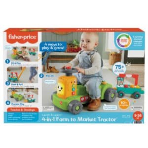 Fisher Price - Laugh & Learn 4-in-1 Farm to Market Tractor
