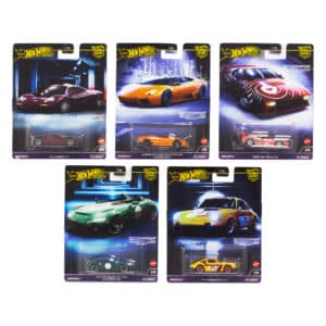 Hot Wheels Car Culture Premium FPY86 2024: Exotic Envy Collection of 5 
