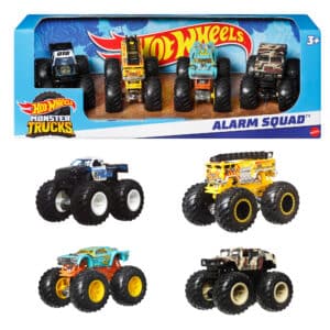 Hot Wheels - Monster Trucks 4 Pack 1:64 Assorted