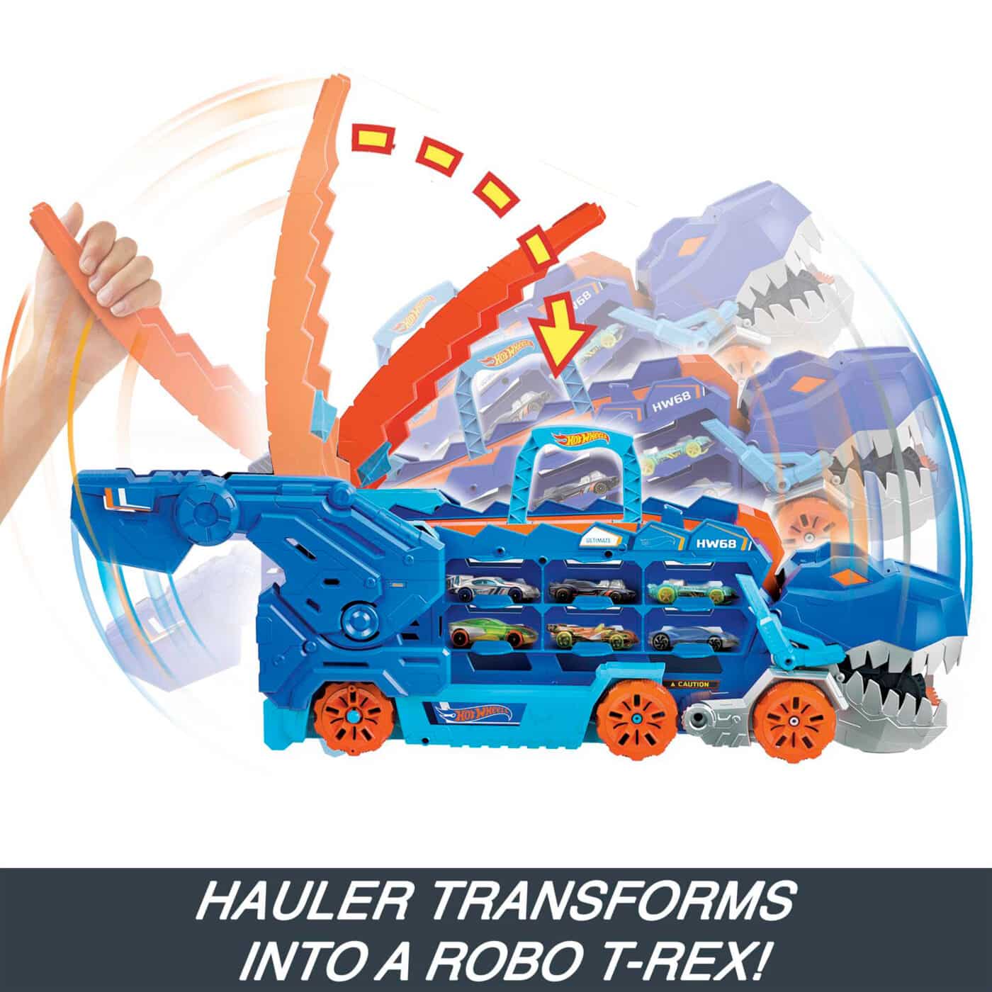 Hot Wheels - Ultimate Hauler T-Rex Transporter4