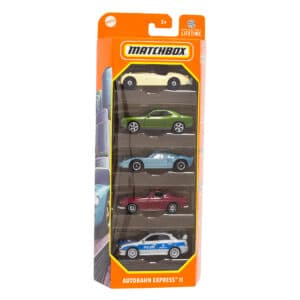 Matchbox 5-Pack Vehicles - Autobahn Express II