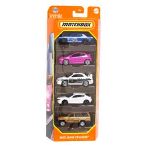 Matchbox 5-Pack Vehicles - MBX Japan Cruisers