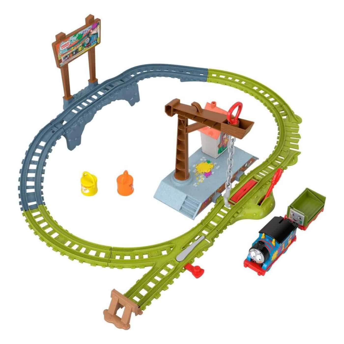 Thomas And Friends - Paint Delivery Motorized Train Set3