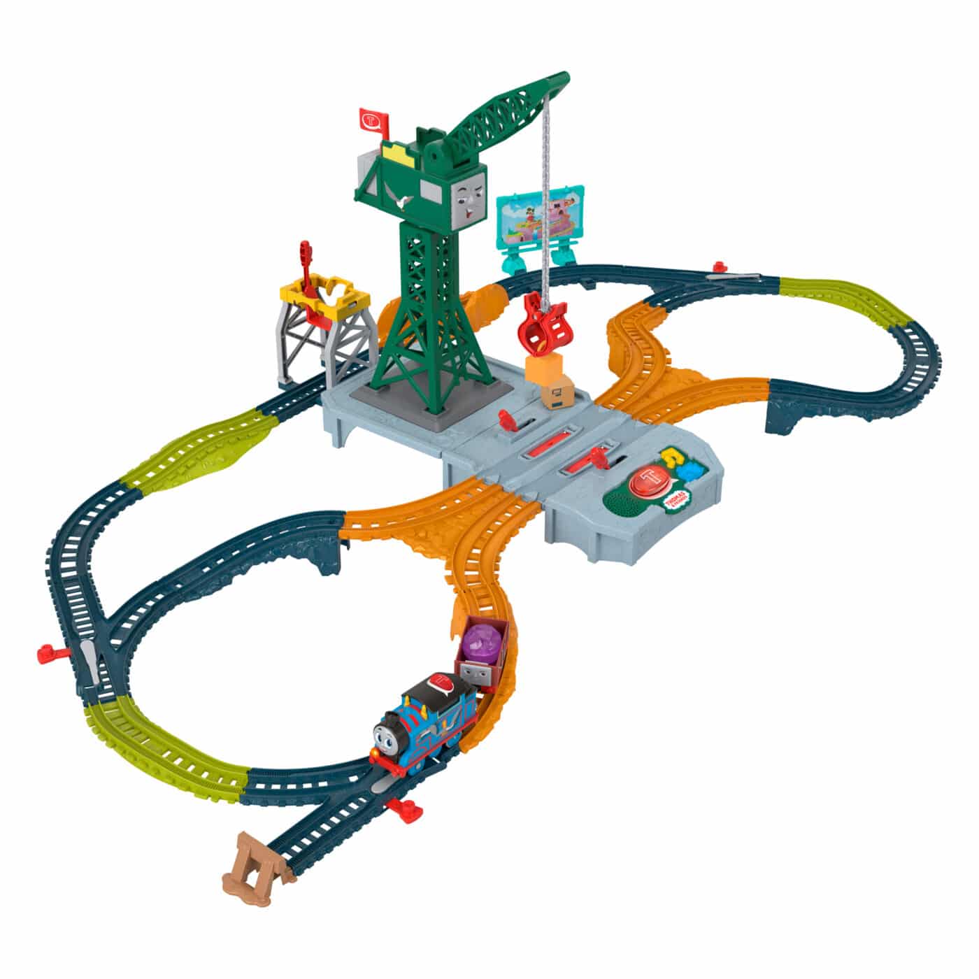 Thomas And Friends - Talking Cranky Delivery Train Set2