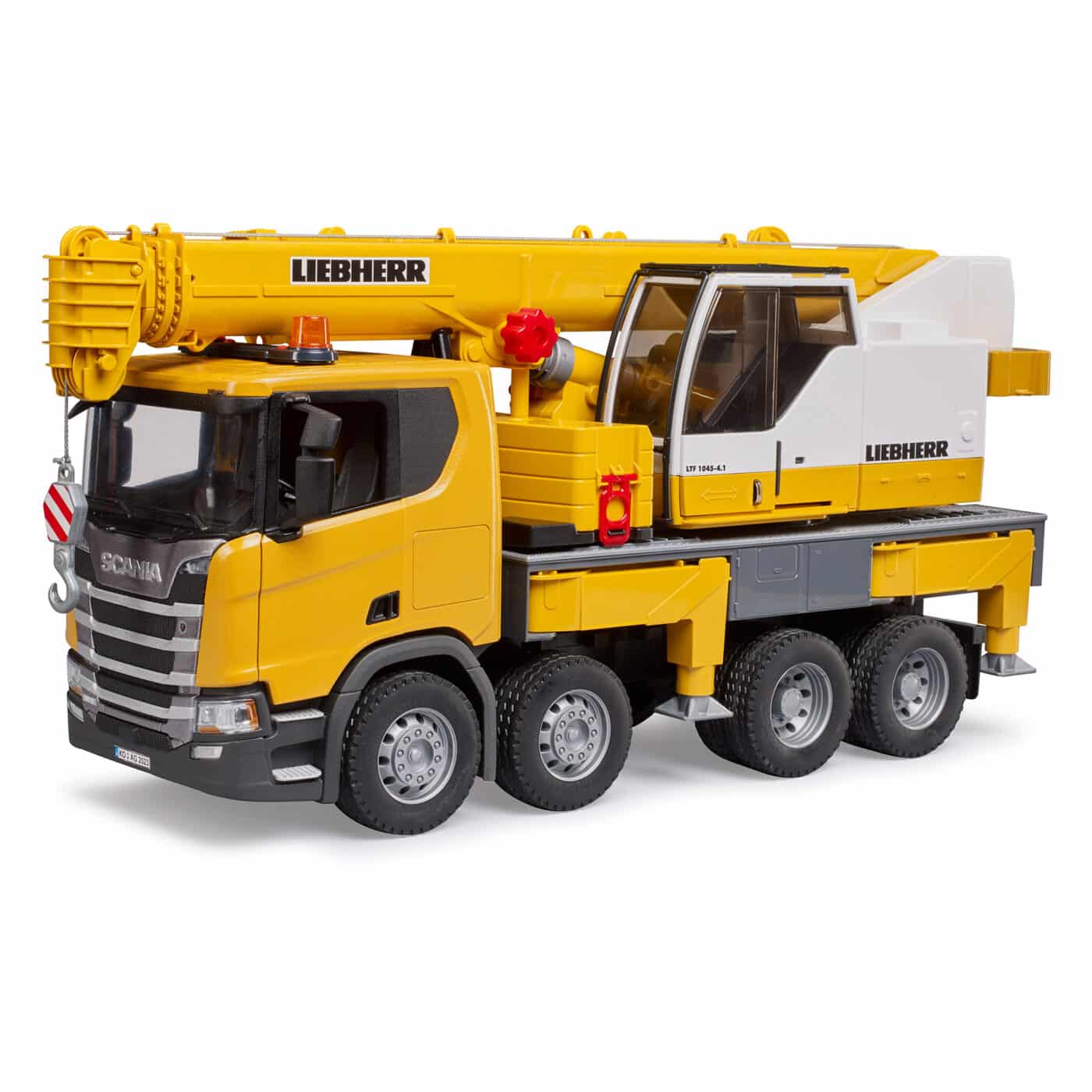 Bruder - Scania Super 560R Liebherr Crane Truck with Light and Sound-3