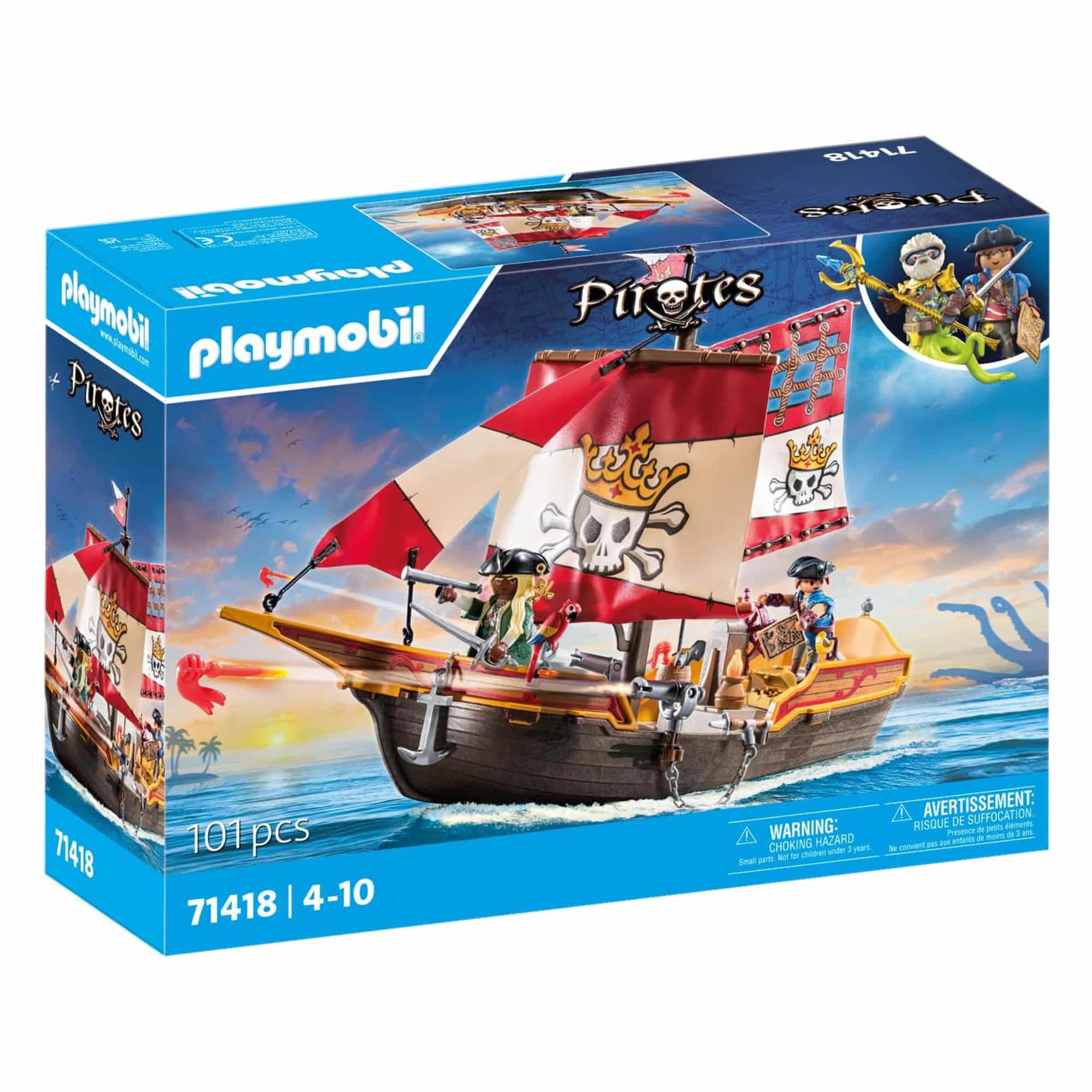 Playmobil Pirate Ship 71418 Online Toys Australia