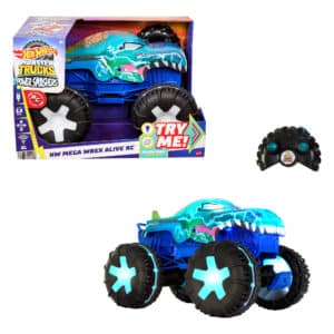 Hot Wheels Monster Trucks Mega-Wrex Alive Remote-Control Vehicle
