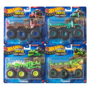 Hot Wheels - Monster Trucks Big RIGS 2025 Complete Set of 4