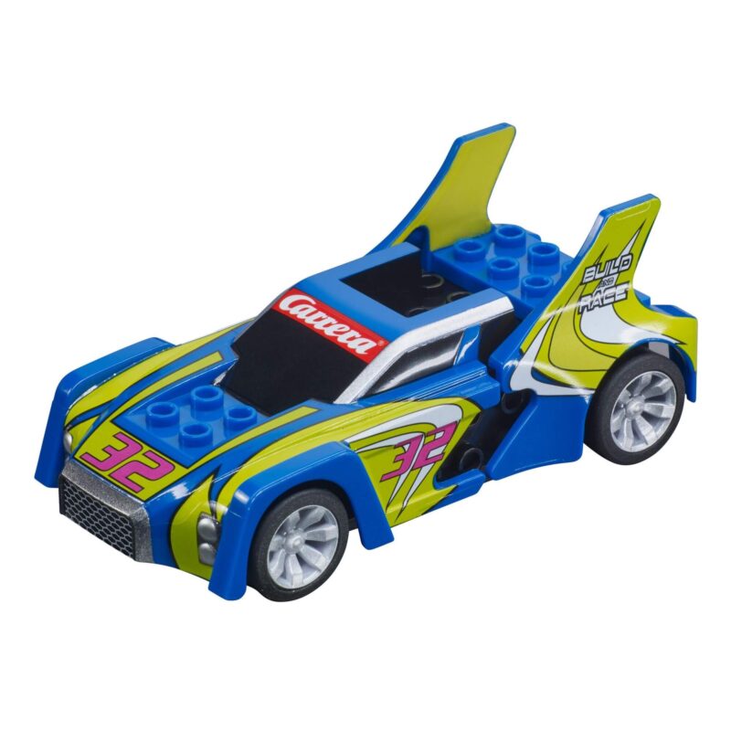 Carrera GO - Build 'n Race - Racing Set 6.2-blue recing car