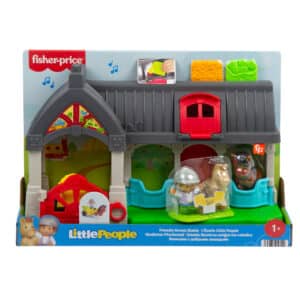 Fisher Price Little People - Interactive Friendly Horses Stable Playset