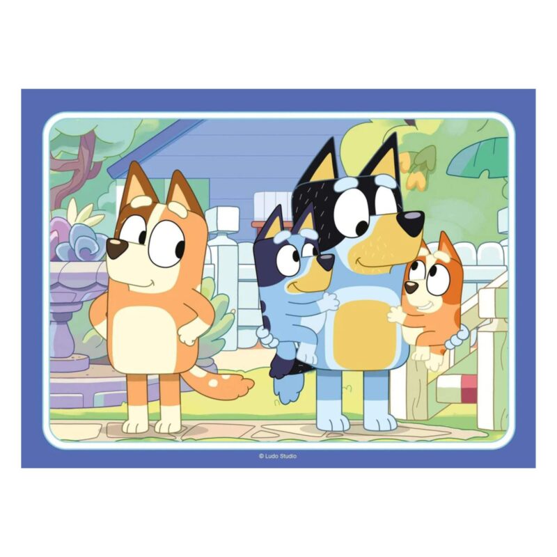 Ravensburger - Bluey Let’s Do This Jigsaw Puzzle Set-puzzle1