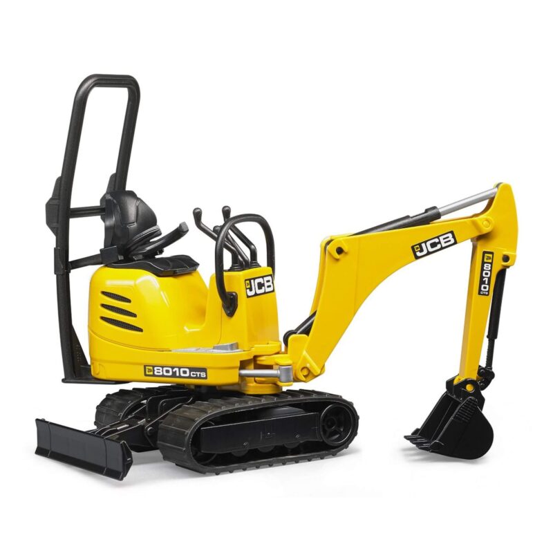 Bruder - JCB Micro Excavator 8010 CTS Construction Toy-right to left