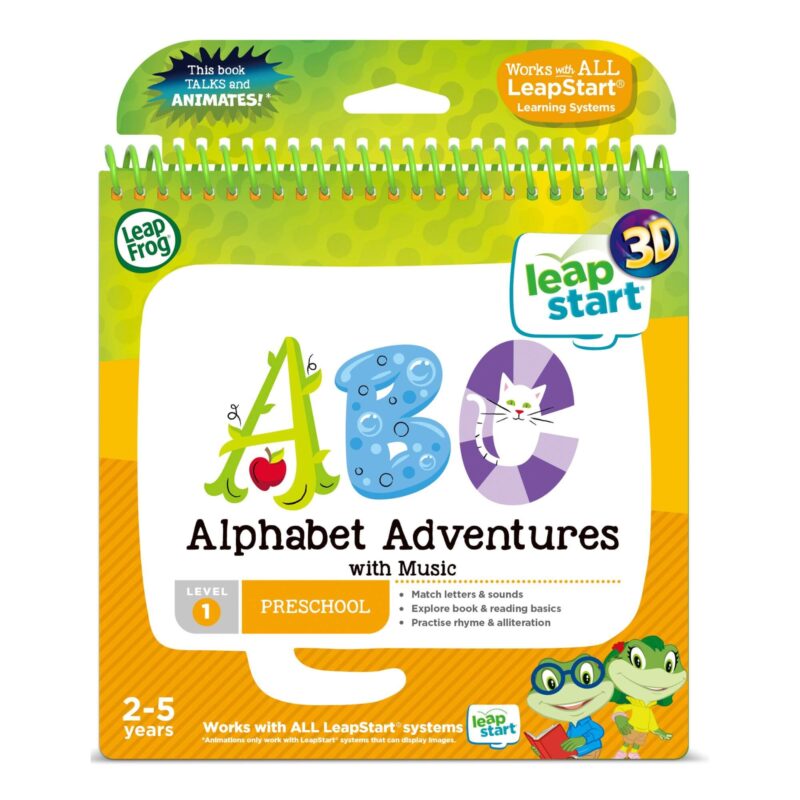 LeapFrog - LeapStart Alphabet Adventures 3D Activity Book1