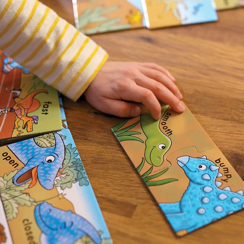 Orchard Toys - Dinosaur Opposites Activity Puzzle - 20 Pieces1