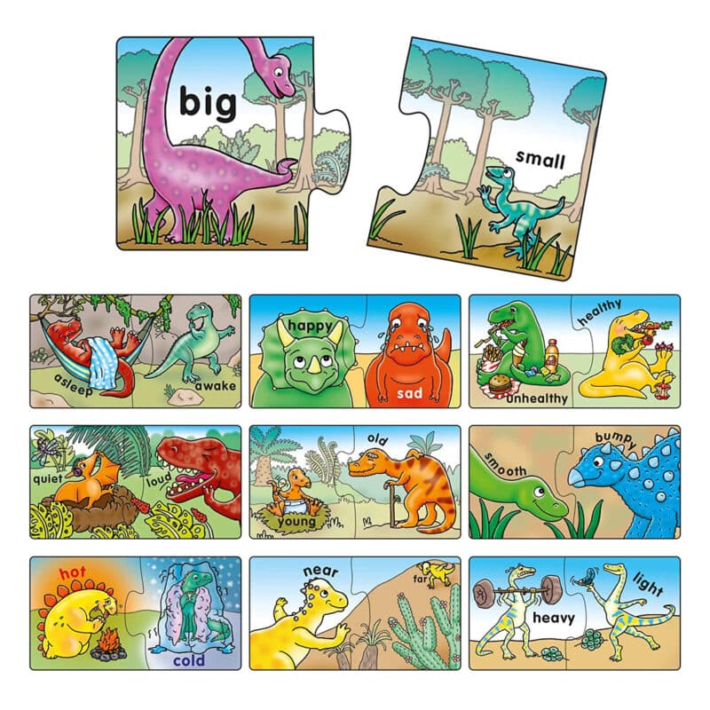 Orchard Toys - Dinosaur Opposites Activity Puzzle - 20 Pieces3