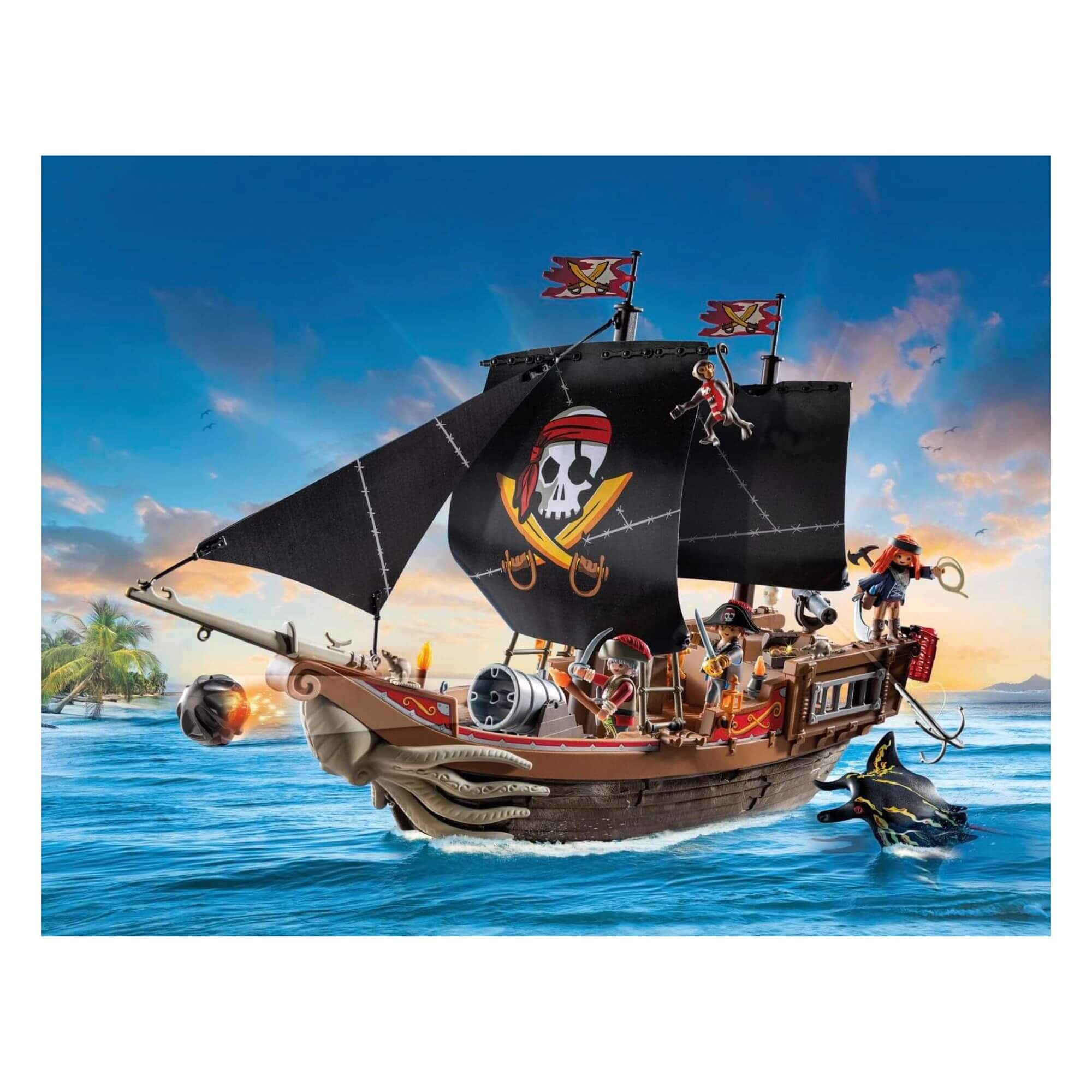Playmobil Large Pirate Ship with Figures 71530 Online Toys