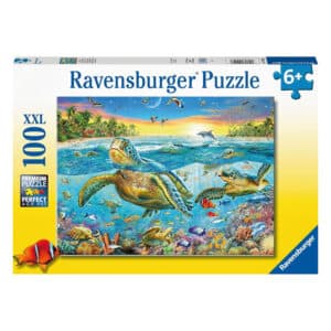 Ravensburger - Swim With Sea Turtles Puzzle - 100 Pieces1