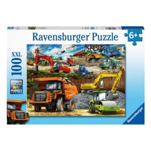 Ravensburger – Construction Vehicles 100 XXL Piece Jigsaw Puzzle