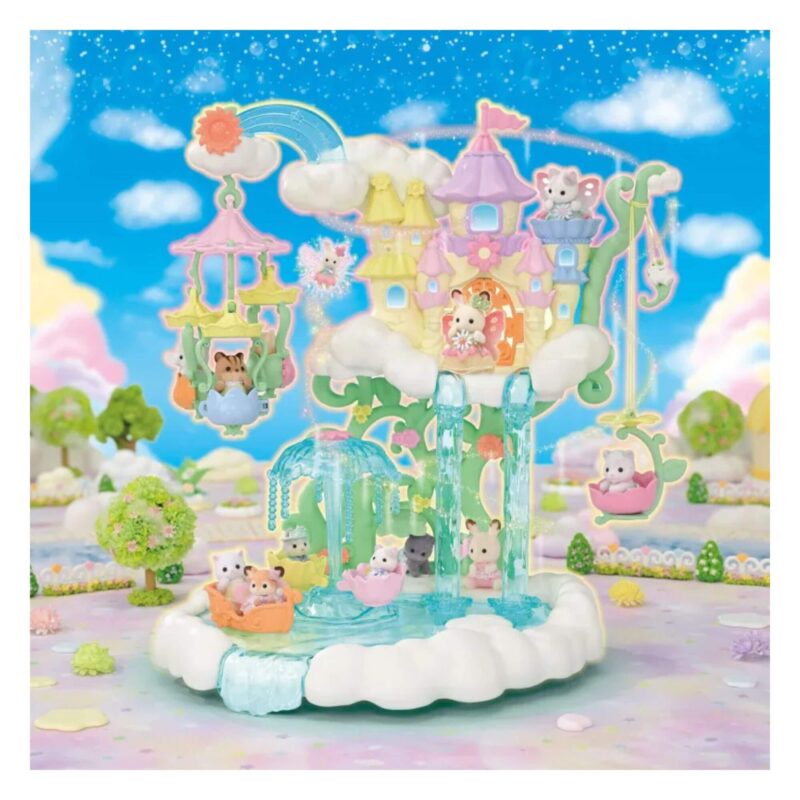 Sylvanian Families - Skytop Fairy Castle-presentation