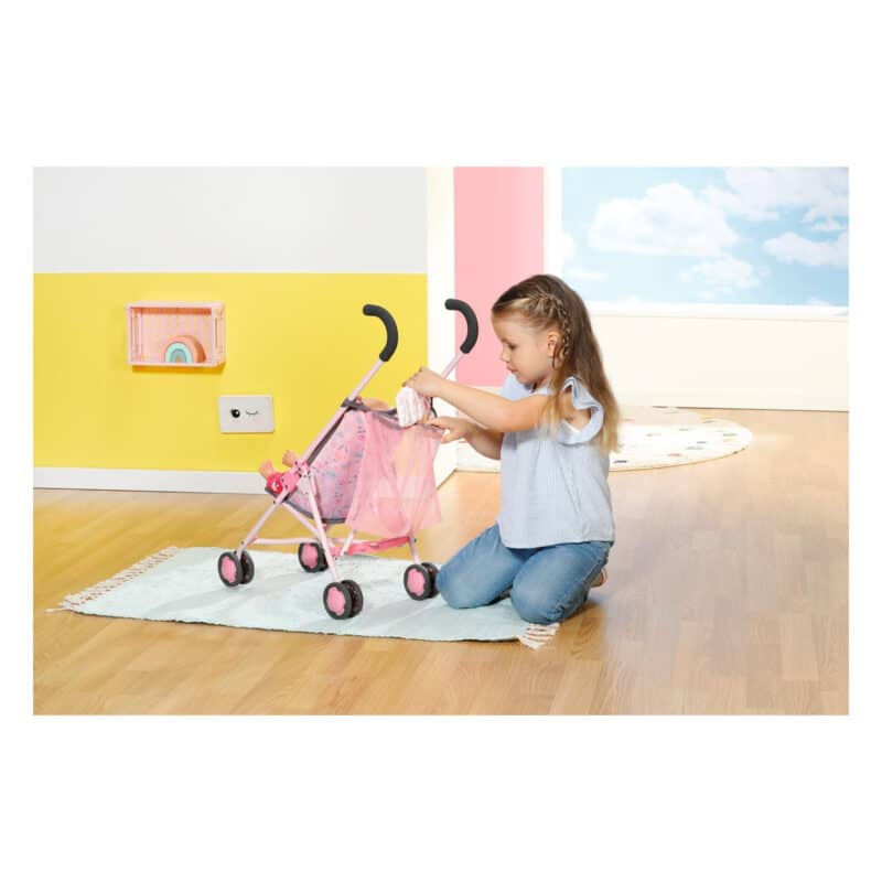 Baby Born - Stroller with Bag - Foldable Doll Pram for 36cm & 43cm Dolls2