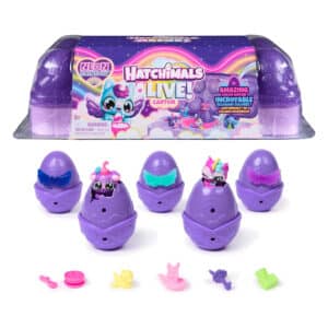 Hatchimals Alive - Neon Rainbow Playset