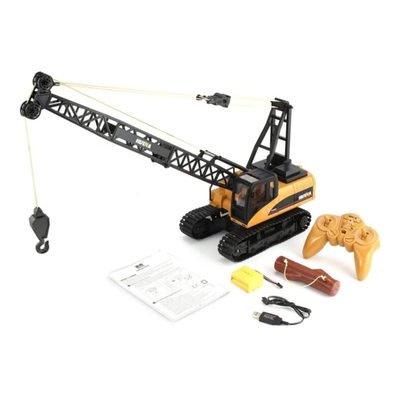 Huina 1572 RC Crawler Crane included accessories