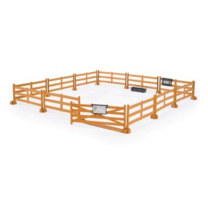 Bruder - Brown Pasture Fence – 1:16 Scale Farm Accessory