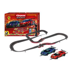 Carrera GO - Ferrari Power Racing Slot Car Set- box, cars and box