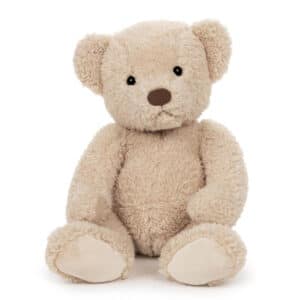Gund - Cindy Beige Bear 28cm – Soft Plush Teddy Bear