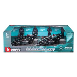 Bburago - F1 Mercedes AMG Gift Set 1:43 – Hamilton #44 – 4pcs