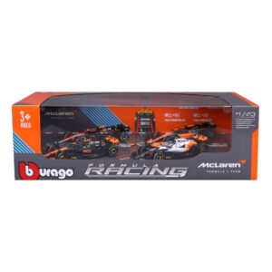 Bburago - F1 McLaren Gift Set 1:43 – Norris #4 – 4pcs