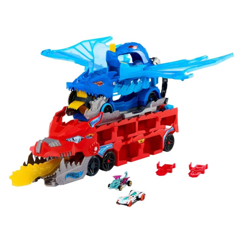 Hot Wheels - Ultimate Dual Dragon Transporter- out of the box