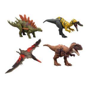 Jurassic World - Chaos Theory Dinosaur Toy Set – 4 Pack