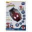 Front packaging of VTech Spidey and His Amazing Friends Spin Learning Watch for kids aged 3–6, featuring red Spider-Man mask cover, educational benefits, and included mini games.