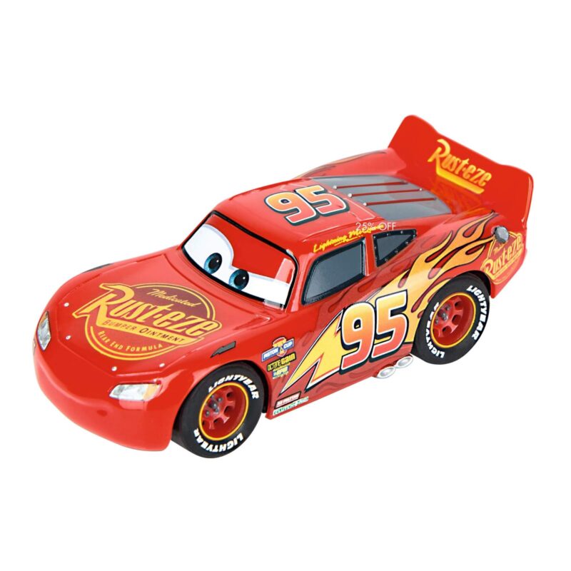 Carrera FIRST Disney Pixar Cars slot car Lightning McQueen Rust-Eze 95 – 1:50 scale toy vehicle