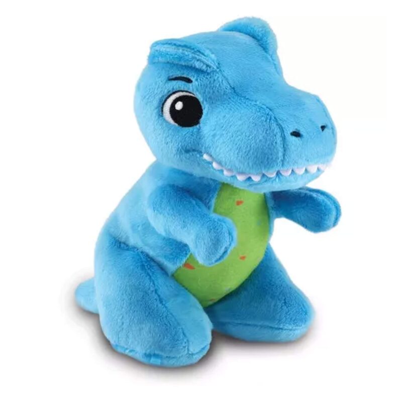 Plush dinosaur included with VTech Baby Dino Rescue Truck