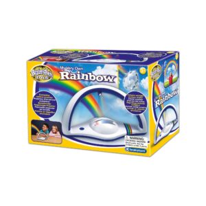 Retail packaging of Brainstorm Toys My Very Own Rainbow projector.
