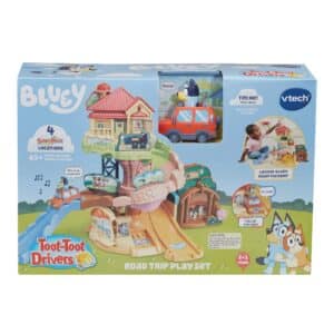 VTech - Toot-Toot Drivers Bluey Road Trip Play Set
