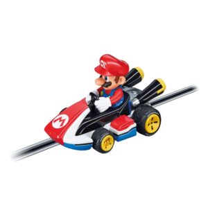 Carrera Go Mario Kart 8 slot car front view with Mario driver