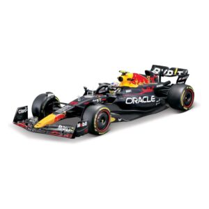 Front angle of Bburago RB19 Max Verstappen car