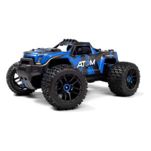 Maverick Atom AT1 1/18 blue RC truck side view