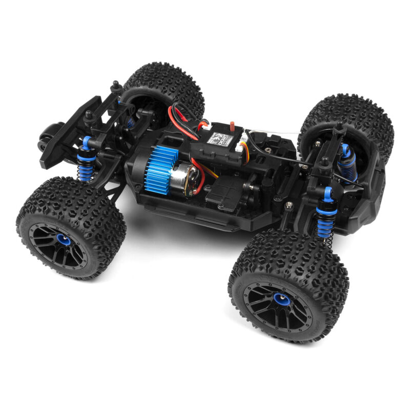 Maverick Atom AT1 chassis and suspension close-up detail